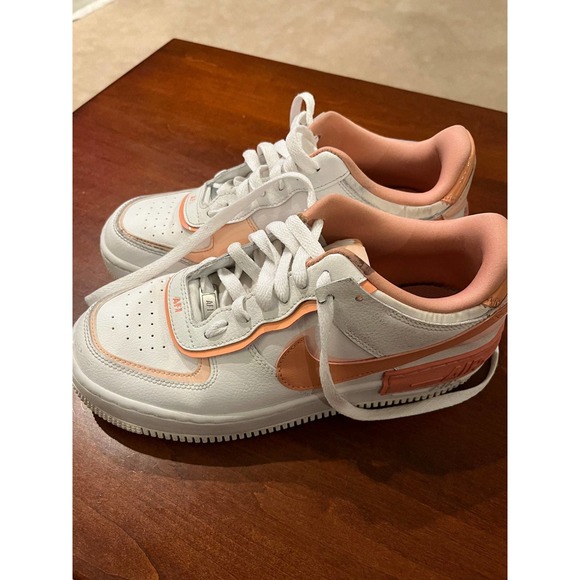 women's nike air force 1 shadow washed coral